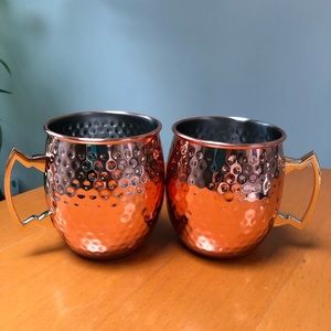 Moscow Mule Cocktail mug set of 2